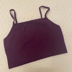 Fabletics purple sports bra